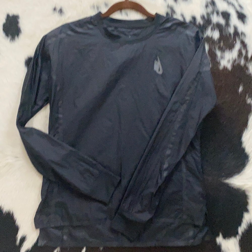 S Nike Dry fit running long sleeve wind breaker.
